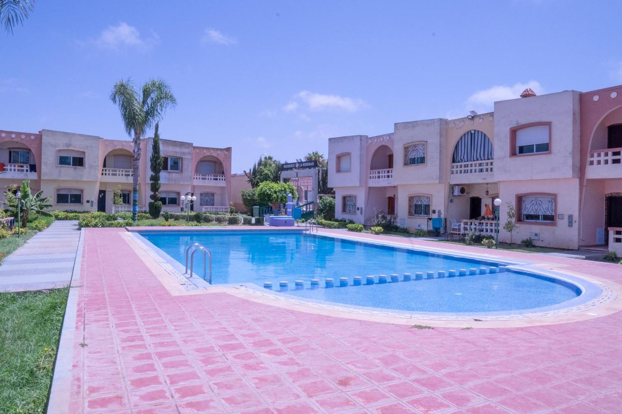 Duplex La Roseraie A 2Min De La Plage 2 Piscines Sidi Bouzid Ngoại thất bức ảnh